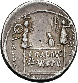 Coelia, denier, Rome, 51 av. J.-C.