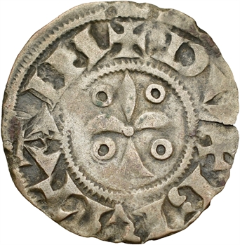 Bretagne (duché de), Geoffroy II Plantagenêt, denier, s.d. Nantes