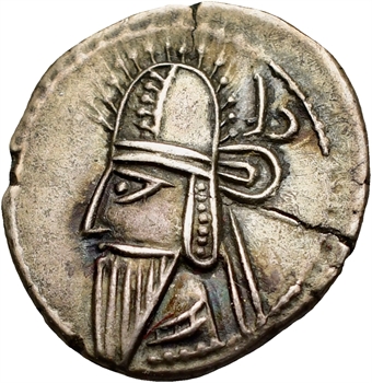 Royaume Parthe, Vologèse VI, drachme, 208-222