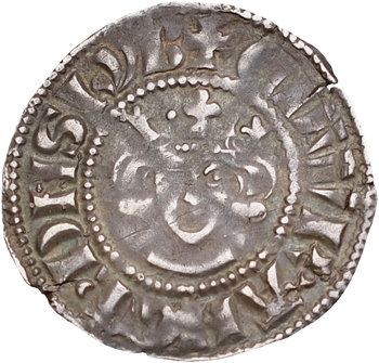 Angleterre, Édouard Ier, penny ou denier, type III B, York