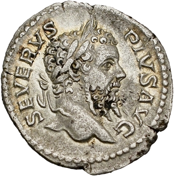 Septime Sévère, denier, Rome, 210