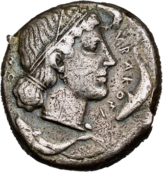 Sicile, Syracuse, tétradrachme, c.466-406 av. J.-C.
