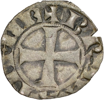 Bretagne (duché de), Charles de Blois, denier tournois, s.d. (c.1356)