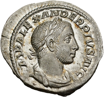 Sévère Alexandre, denier, Rome, 232