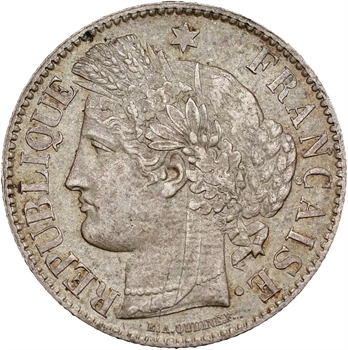 IIIe République, 2 francs Cérès, 1887 Paris