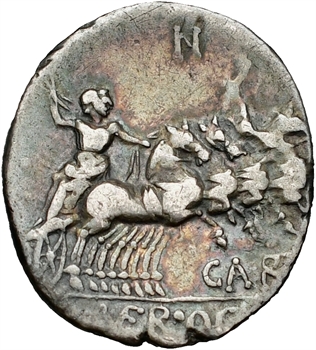 Gargilia, denier, Rome, 86 av. J.-C.