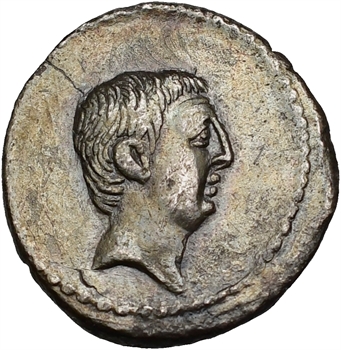 Livineia, denier, Rome, 42 av. J.-C.