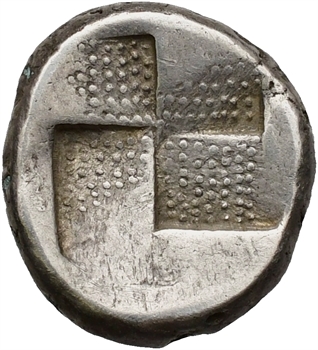 Thrace, hémidrachme, Byzance, c.416-357 av. J.-C.