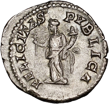 Géta, denier, Rome, 198-200