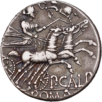 Calpurnia, denier, Rome, 133 av. J.-C.