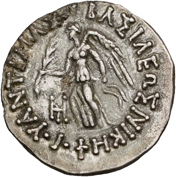 Bactriane (royaume de), Antimaque II Nicéphore, drachme, c.160-155 av. J.-C.