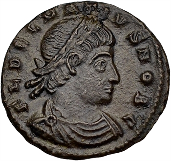 Delmace, nummus, Siscia, 335-336