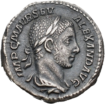 Sévère Alexandre, denier, Rome, 226