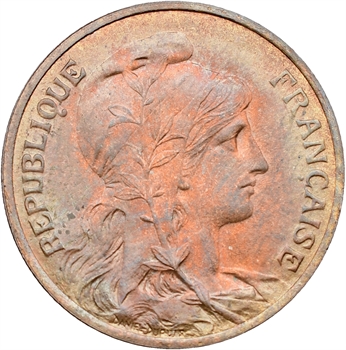 IIIe République, 5 centimes Daniel-Dupuis, 1907 Paris