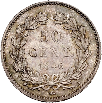 Louis-Philippe Ier, 50 centimes, 1846 Paris