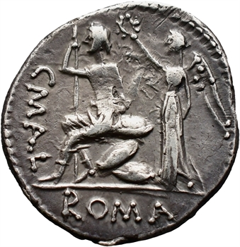 Caecilia, denier, Rome, c.96 av. J.-C.