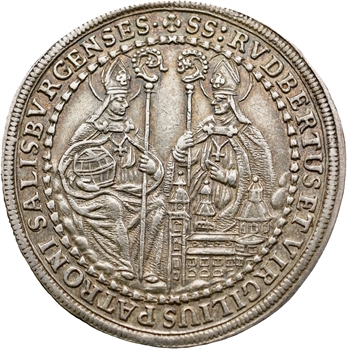 Autriche, Jean-Ernest de Thun, 1/2 thaler, 1694 salzbourg