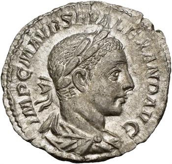 Sévère Alexandre, denier, Rome, 223