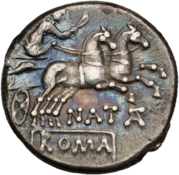 Pinarius Natta, denier, Rome, 149 av. J.-C.