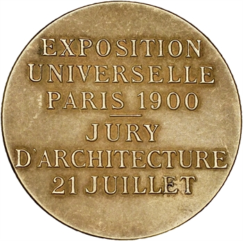 Roty (L.-O.) : Exposition Universelle, jury d&rsquo;architecture, 1900 Paris