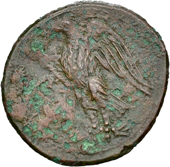 Sicile, Syracuse, Hiketas, AE24, c.283-279 av. J.-C