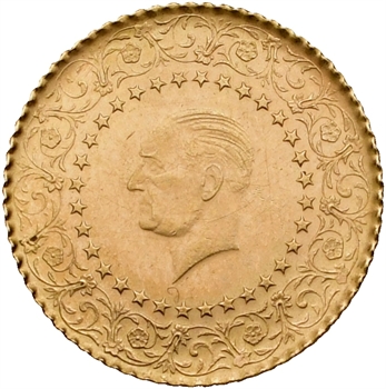 Turquie (république de), 25 kurush (piastres), 1968 Istanbul