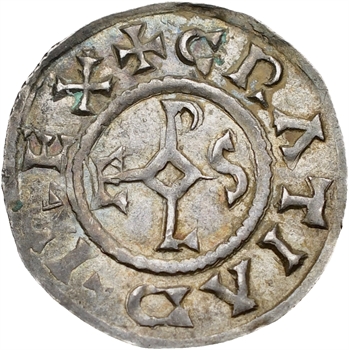 Charles le Chauve, denier, Rouen