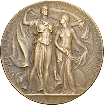États-Unis, Exposition universelle de Saint-Louis, par Weimann, 1904