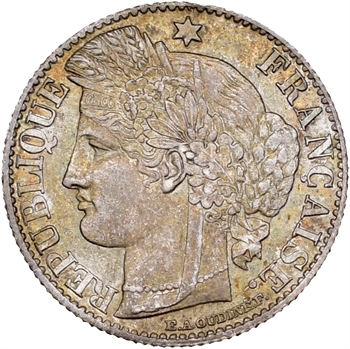 IIIe République, 50 centimes Cérès, 1871 Paris