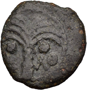 Judée, Procureur Marcus Ambibulus, petit bronze, an 39 ( 9 ap. J-C)