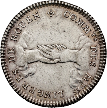 Louis XV, les marchandes-lingères de Rouen, s.d. Paris