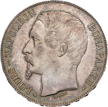 IIe République, 5 francs LNB, 1852 Paris