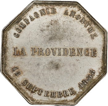 Second Empire, la Providence, assurances contre l&rsquo;incendie, s.d. Paris