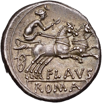 Decimia, denier, Rome, 150 av. J.-C.