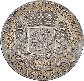 Pays-Bas, Utrecht (province d&rsquo;), ducaton, 1790 Utrecht