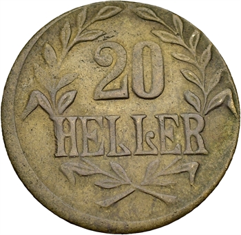 Afrique orientale allemande (Tanzanie), 20 heller, 1916 Tabora