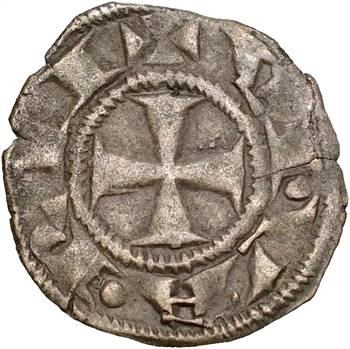 Languedoc, Viviers (évêché de), denier anonyme, c.1200-1250