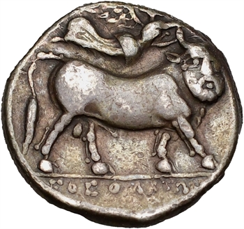 Campanie, didrachme, Naples, c.325-241 av. J.-C.