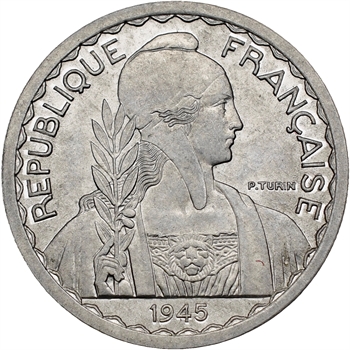 Indochine, essai de 20 centièmes, 1945 Paris