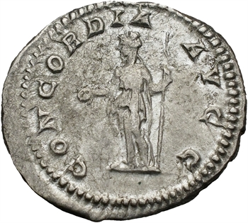 Plautille, denier, Rome, 202