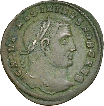Maximin II Daia, follis, Héraclée, 305-306