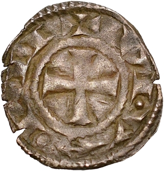 Languedoc, Viviers (évêché de), denier anonyme, c.1200-1250