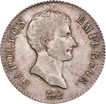 Premier Empire, 2 francs calendrier révolutionnaire, An 13 Paris