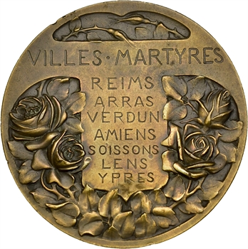 Prud&rsquo;homme (G.-H.) : Souvenez-vous 1914-1918 [villes martyres], 1918 Paris