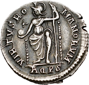 Théodose Ier, silique, Aquilée, 375-378