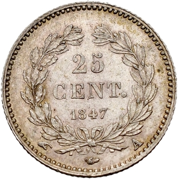 Louis-Philippe Ier, 25 centimes, 1847 Paris