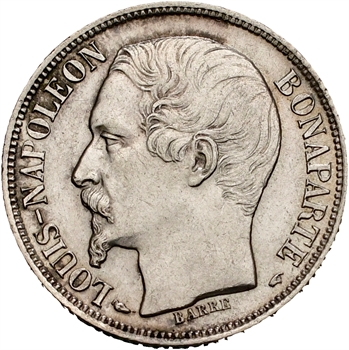 IIe République, 1 franc LNB, 1852 Paris