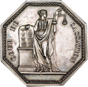 Second Empire, Cour de cassation, médaille, 1835 (1860-1879)