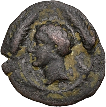 Carthage, petit bronze, c.350-320 av. J.-C.