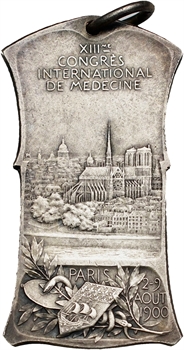 Vernon (F.) : Exposition Universelle de Paris, XIIIme congrès international de médecine, 1900 Paris